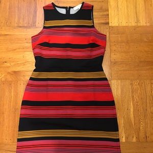 Loft office workwear sleeveless summer high neck sleeveless summer dress Sz 2